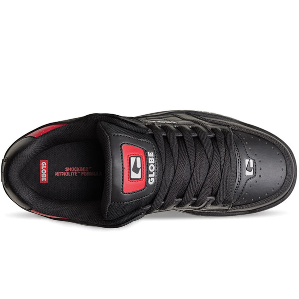 Globe tilt store black red