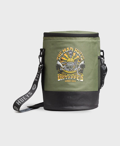 THE MAD HUEYS Untapped Cooler Bag - OLIVE