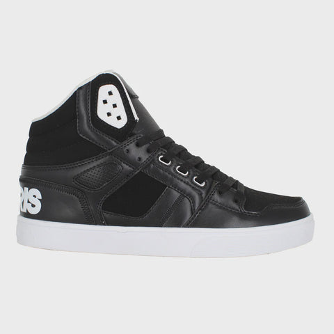 OSIRIS Clone Shoes - BLACK/BLACK/WHITE