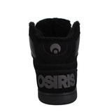 OSIRIS NYC 83 CLK - BLACK/BLACK/SHEARLING