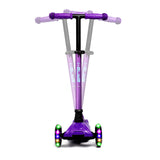 I-Glide 3 Wheel Kids Scooter - PURPLE/BLUE