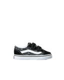 VANS Old Skool V Logo - BLACK/GREY