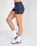 RUSTY Bodhi Towelling Booty Short - NAVY