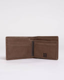 RUSTY High River 2 Leather Wallet - DARK TAN