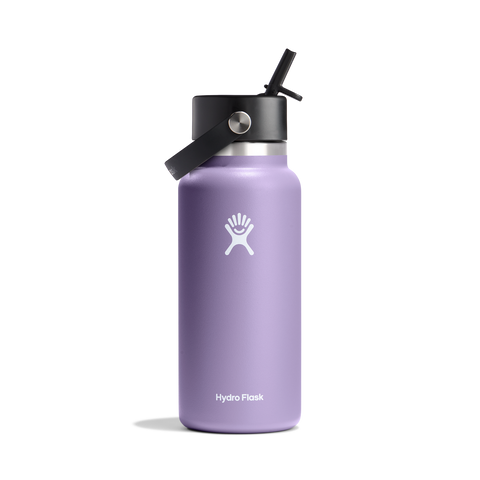 HYDRO FLASK 32 Oz Wide Flex Straw Cap - MOONSHADOW GREY