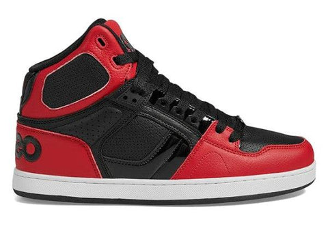 OSIRIS NYC 83 CLK - RED/BLACK/BLACK