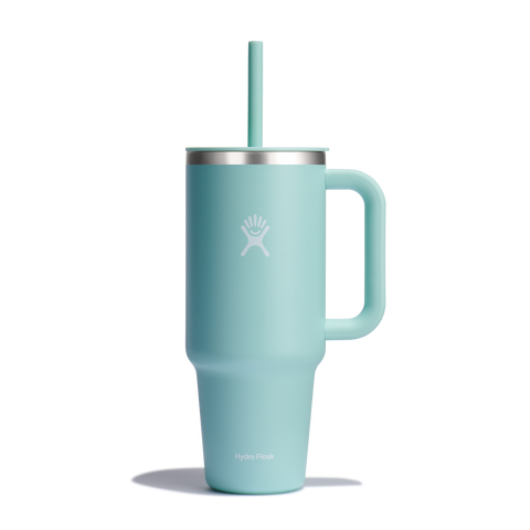 HYDRO FLASK 40 Oz All Round Travel Tumbler - DEW BLUE