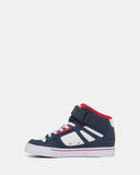 DC Kids Pure High-Top Ev - NAVY/ATH RED