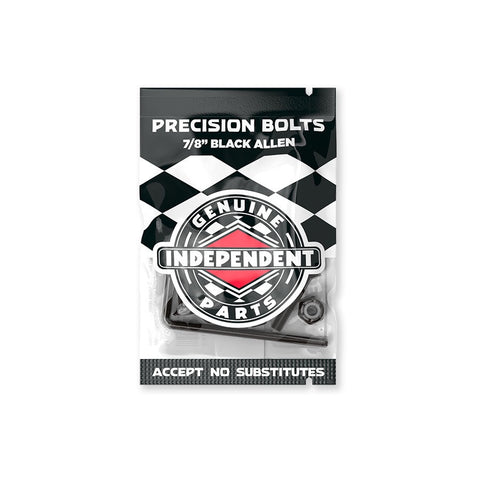 INDEPENDENT Precision Bolts 7/8" - BLACK (ALLEN KEY)