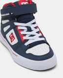 DC Kids Pure High-Top Ev - NAVY/ATH RED