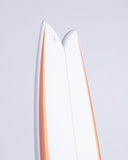 RIP CURL Twin 5'8" - WHITE / ORANGE