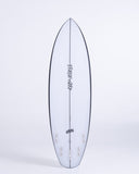 Rip Curl Coyote PU 6'0" - CLEAR / BLACK RAIL