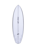 Rip Curl Coyote PU 6'0" - CLEAR / BLACK RAIL