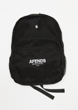 AFENDS Creator Recycled Backpack - BLACK