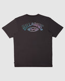 BILLABONG Arch Wash Short Sleeve Tee - WASHED BLACK