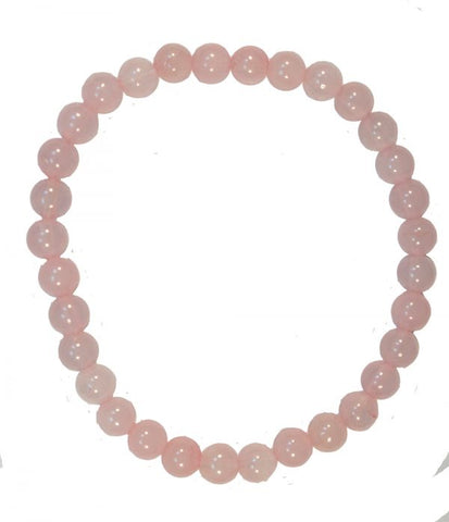 CLASSICS 77 - 6mm Bead Bracelet - ROSE QUARTZ