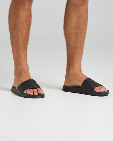 THE MAD HUEYS H Slides - BLACK