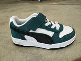 PUMA RBD Game Low AC+PS (Youth) - COLD GREEN / BLACK/WHITE