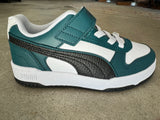 PUMA RBD Game Low AC+PS (Youth) - COLD GREEN / BLACK/WHITE