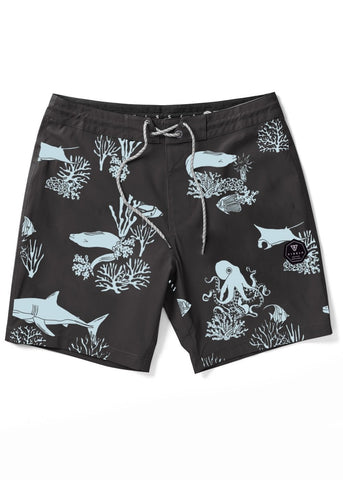 VISSLA Mega Lab 18.5" Boardshort - PHANTOM