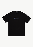 AFENDS Thrown Out Retro Fit Tee  -BLACK