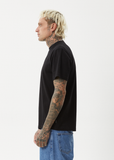 AFENDS Dosed Retro Fit Tee - BLACK