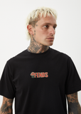 AFENDS Dosed Retro Fit Tee - BLACK