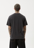 AFENDS Home Recycled Retro Fit Tee - STONE BLACK