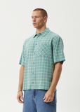 AFENDS Creator Recycled Short Sleeve Shirt  - PINE