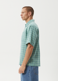 AFENDS Creator Recycled Short Sleeve Shirt  - PINE