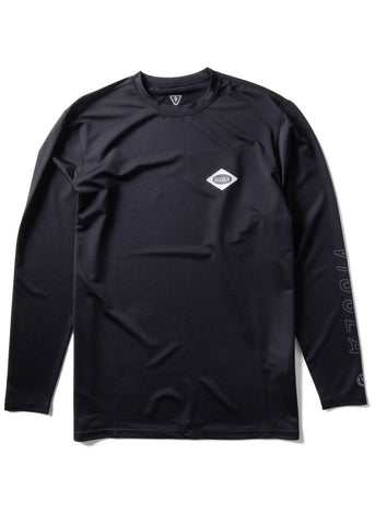 VISSLA Easy Seas Eco LS Lycra - BLACK