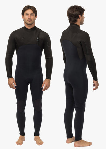 VISSLA High Seas II 3/2 Full  Wetsuit No Zip - STEALTH