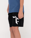 RUSTY Offshore Cargo Boardshort Boys - BLACK