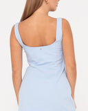 RUSTY Meg Slip Dress - CELESTIAL BLUE