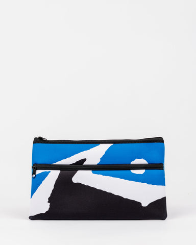 RUSTY Subliminal Pencil Case - ROYAL BLUE