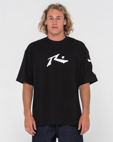 RUSTY - Competition Revolution Short Sleeve Tee - BLACK