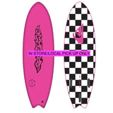 Quiksilver Bat Softboard 6'6" - PINK