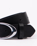 RUSTY Eclipse Belt - BLACK/SILVER