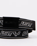 RUSTY Flip Daddy Belt - BLACK/WHITE