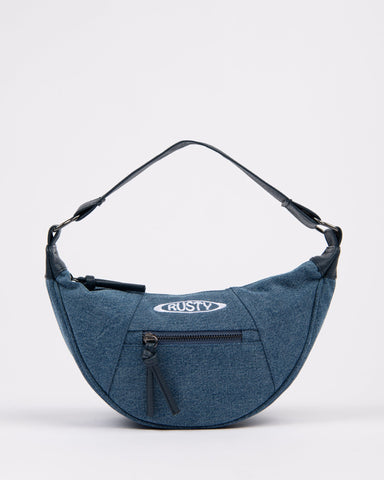 RUSTY - Forever Denim Side Bag - SEA BLUE