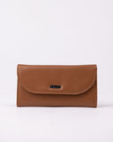 RUSTY Eve Flap Wallet - TAN