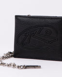 RUSTY Warp Speed Chain Wallet - BLACK