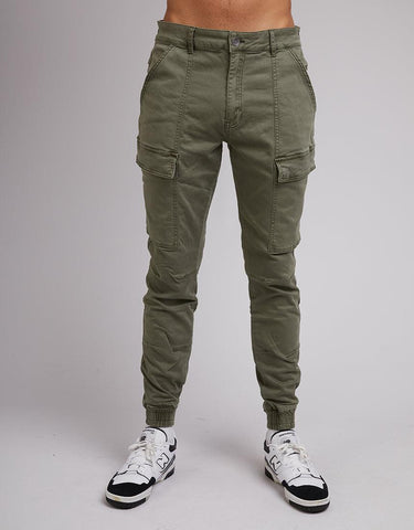 SAINT GOLIATH Inset Cargo Pant - KHAKI