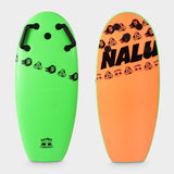 NALU Stubby 38" -  GREEN DECK / ORANGE SLICK