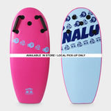 NALU Stubby 38" - PINK DECK/ ICE BLUE SLICK