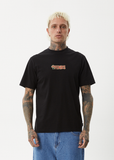 AFENDS Dosed Retro Fit Tee - BLACK