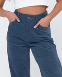 RUSTY The Secret Cord Pant - BLUE MIRAGE