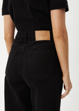 AFENDS Miami Denim Flared Leg Jumpsuit - WASHED BLACK