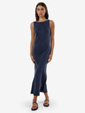 THRILLS Indigo Slip Dress - OXFORD BLUE