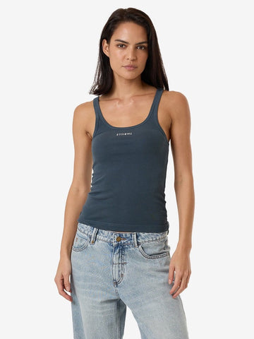 THRILLS Minimal Thrills Scoop Tank - DARK SLATE